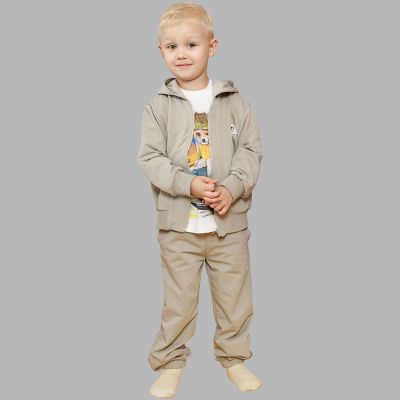 Спортивный костюм Чуди Кидс 288425-1 серый 01